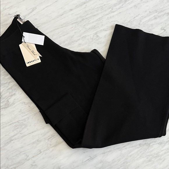 INDUSTRY Pants - INDUSTRY Black Knit Sweater Cargo Trousers